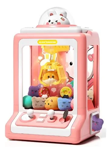 Mini Maquininha De Pegar Bichinho Infantil Garra Com Brindes