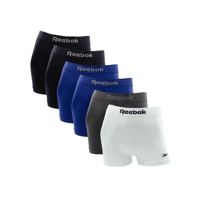 Kit 6 Cuecas Reebok Boxer Poliamida Mercado Livre