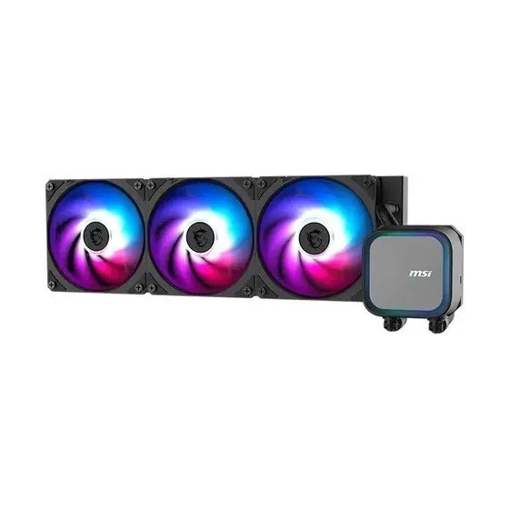 Water Cooler MSI MAG Coreliquid A13, ARGB, 360mm, Intel e AMD, Branco - MAG CORELIQUID A13 360 WHITE