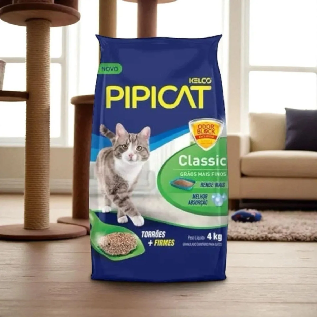 Pipicat Granulado Sanitario Classic 4 kg