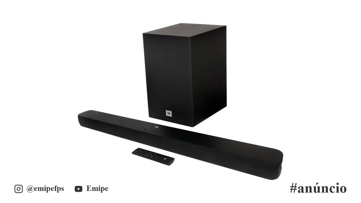🇧🇷🇧🇷🇧🇷 JBL, Soundbar, Bluetooth, Cinema SB180, 2.1 Canais, Subwoofer de 6,5" Sem Fio
