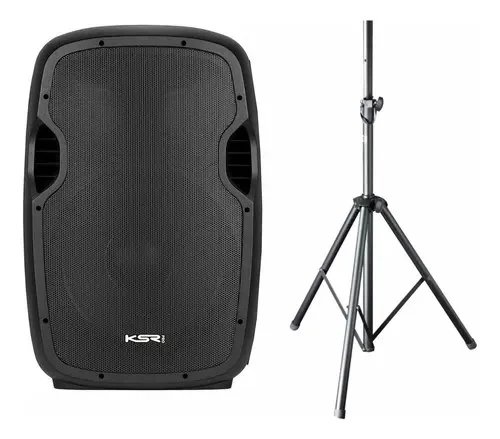 Caixa Ativa 12 Ksr Pro K812 Usb Bluetooth 500w Rms E Tripe  127/220v