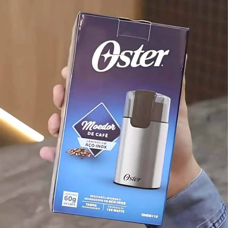 Oster Moedor de Café Elétrico Inox, 150W, OMDR110, 220V