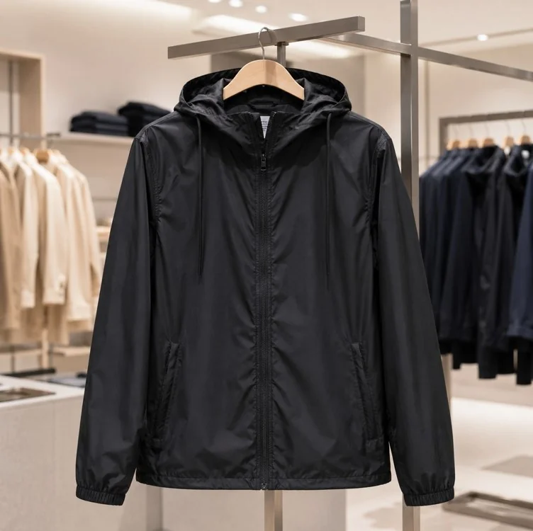Corta Vento Jaqueta Masculino Lisa Com Capuz E Bolso E Ziper Mercado Livre
