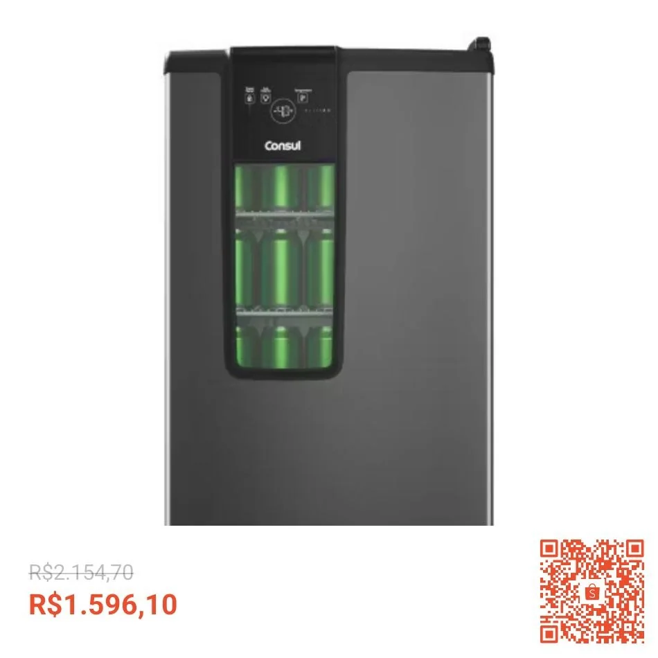 Cervejeira CZD12MT Titanium 83 Litros Consul