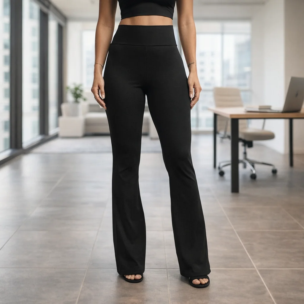 Calça Legging Flare Bailarina Boca De Sino Suplex Grossa Mercado Livre