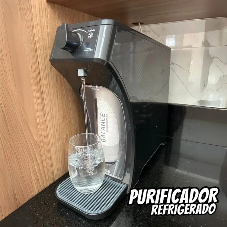 PURIFICADOR REFRIGERADO NEW E-DUE EQUILIBRIUM GRAFITE FULL RANGE
