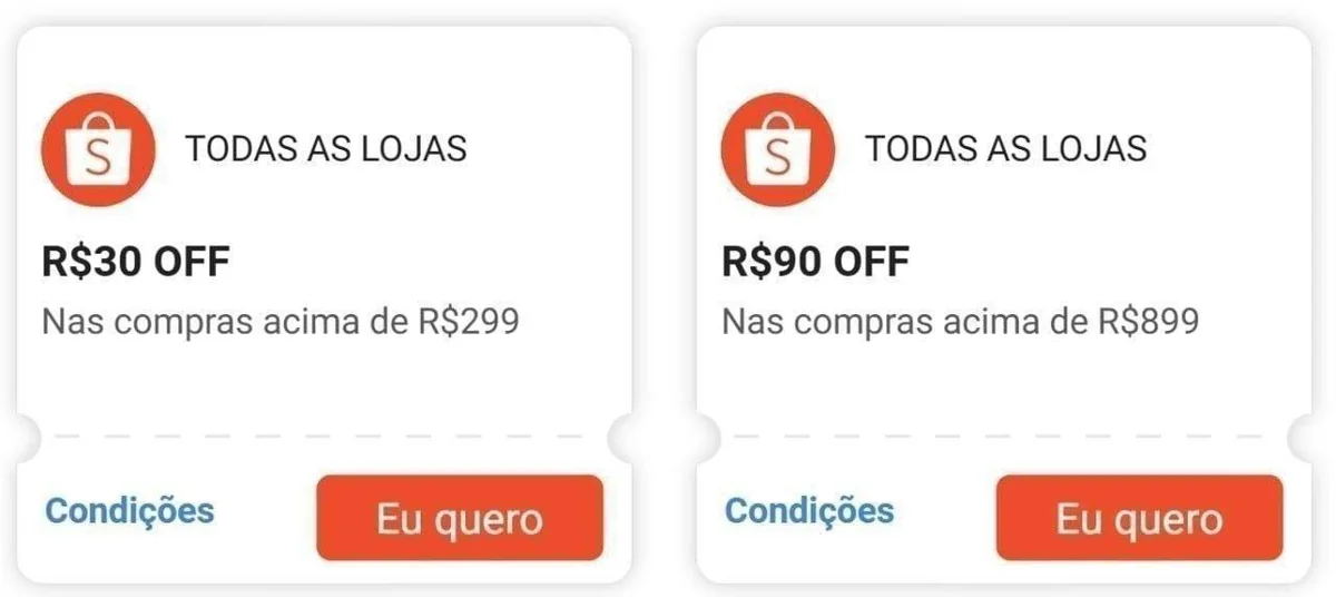 🔥 Cupons Shopee
