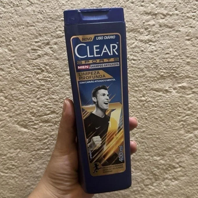Clear Sports Men - Shampoo Anticaspa Limpeza Profunda 400Ml