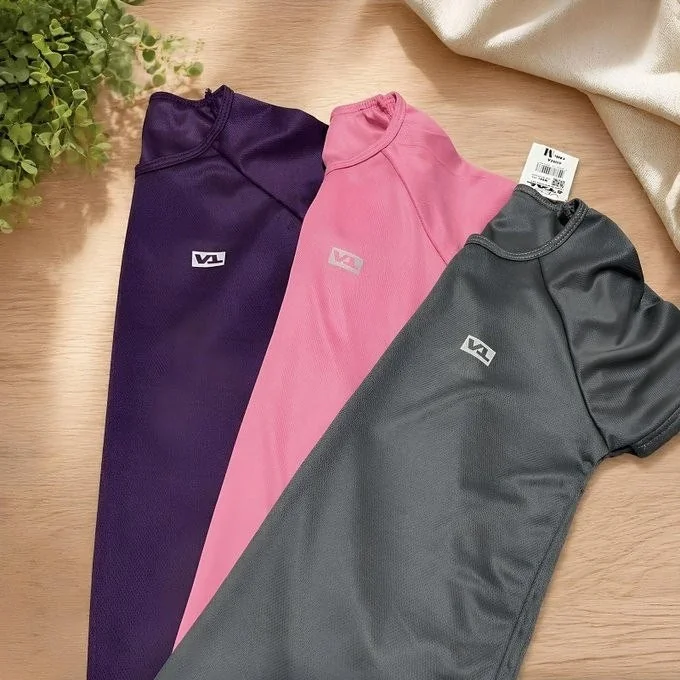 Kit 4 Blusas Feminina Fitness Dry Fit  Camiseta Academia