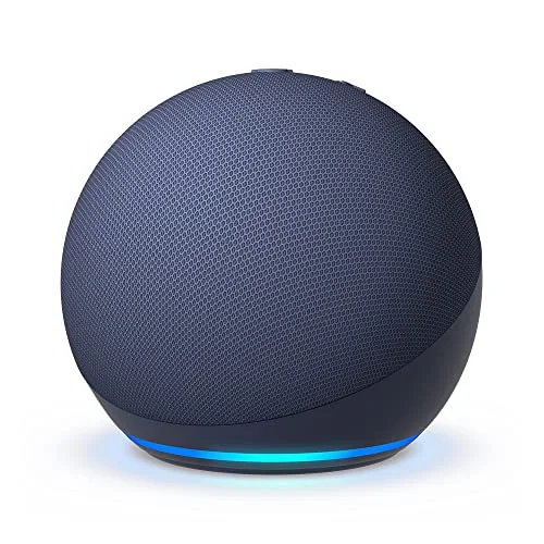 🔥 PARCELADO! Echo Dot (Geração mais recente) | Smart speaker com Alexa, som vibrante e potente, Wi-Fi e Bluetooth | Cor Azul, com Acesso Antecipado à Alexa+