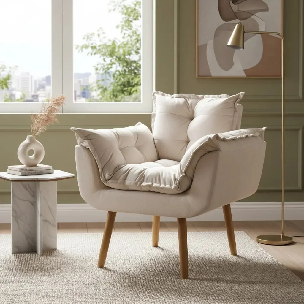 Poltrona Decorativa Reforçada Para Amamentação Alice Cores