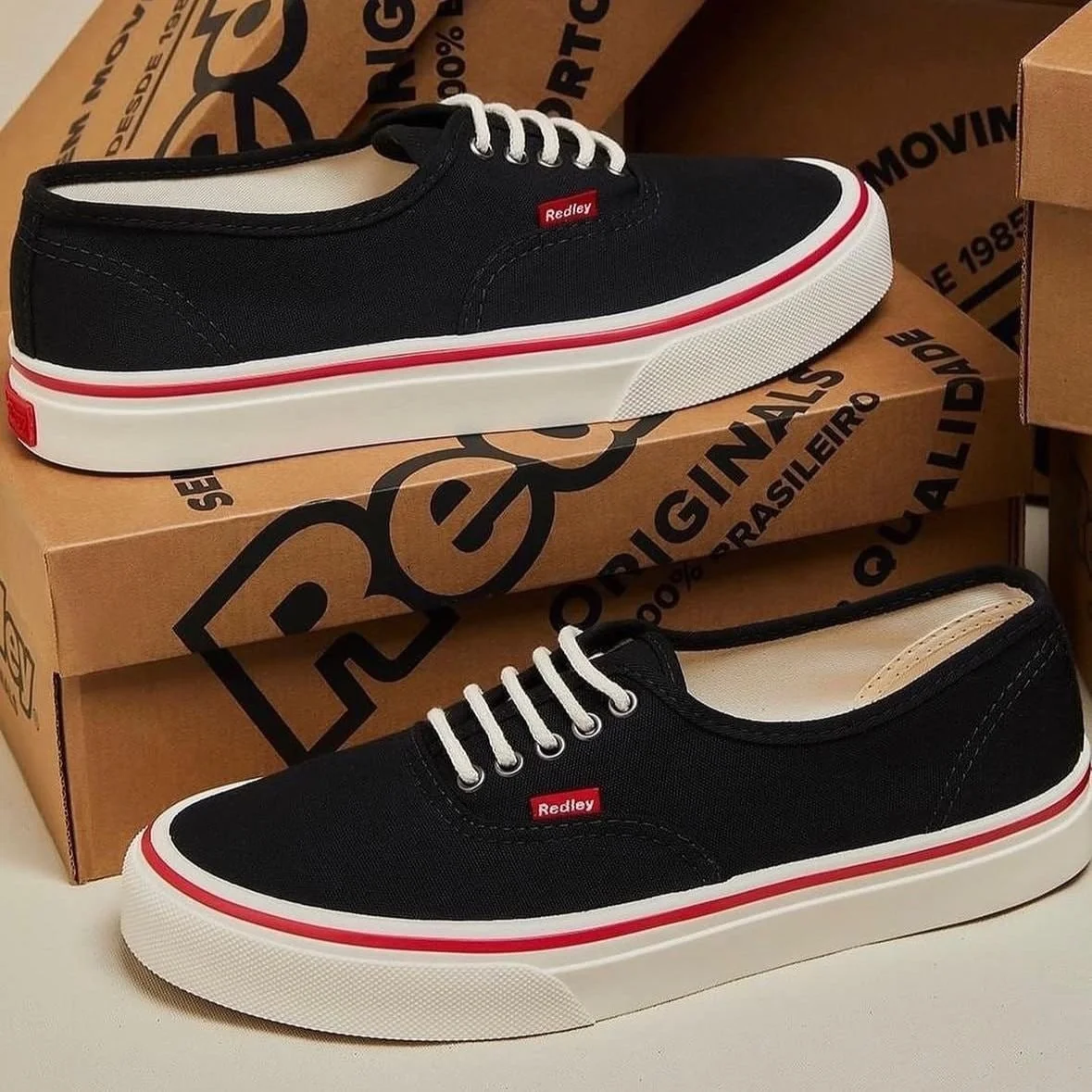 Tênis Redley Ir10 Originals Preto Redley