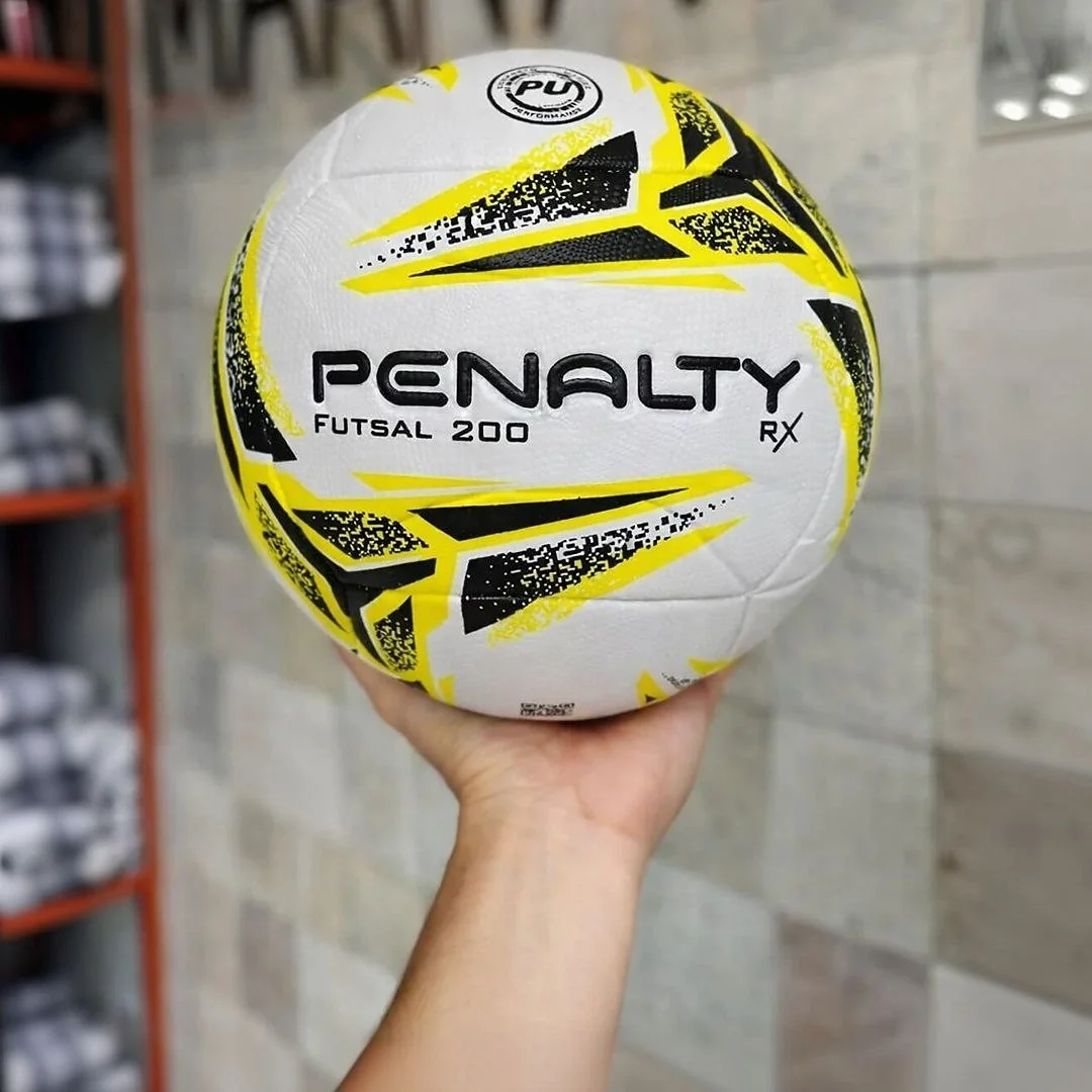 Bola De Futsal Penalty Rx 100 Xxiii Amarela Branca E Preta Amarela/branca/preta