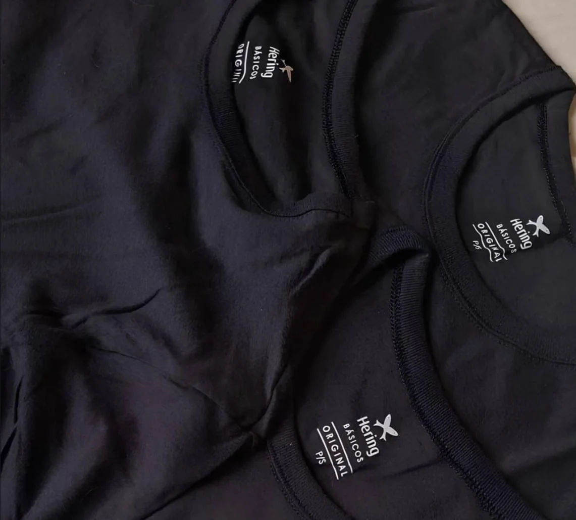 Kit 5 Camisetas Slim Hering Mercado Livre