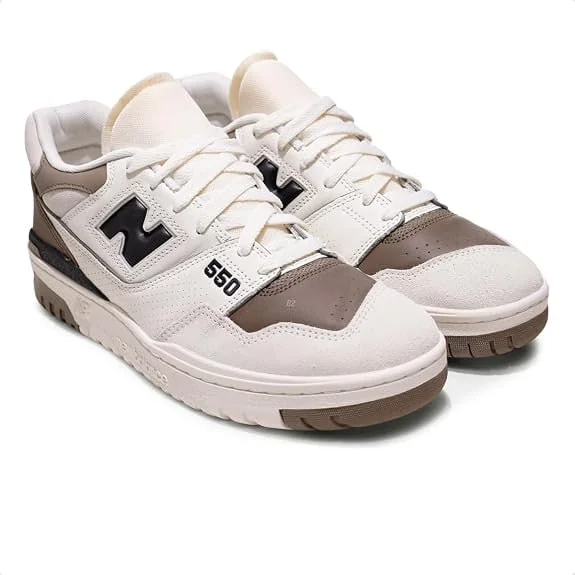 🔥 PARCELADO! Tenis New Balance 550 Masculino, Branco, 40