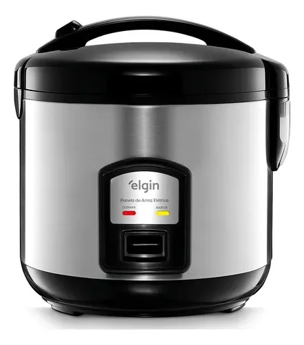 Panela Arroz Eletrica 10 Xicaras Inox 700w Rizzo Elgin 127v