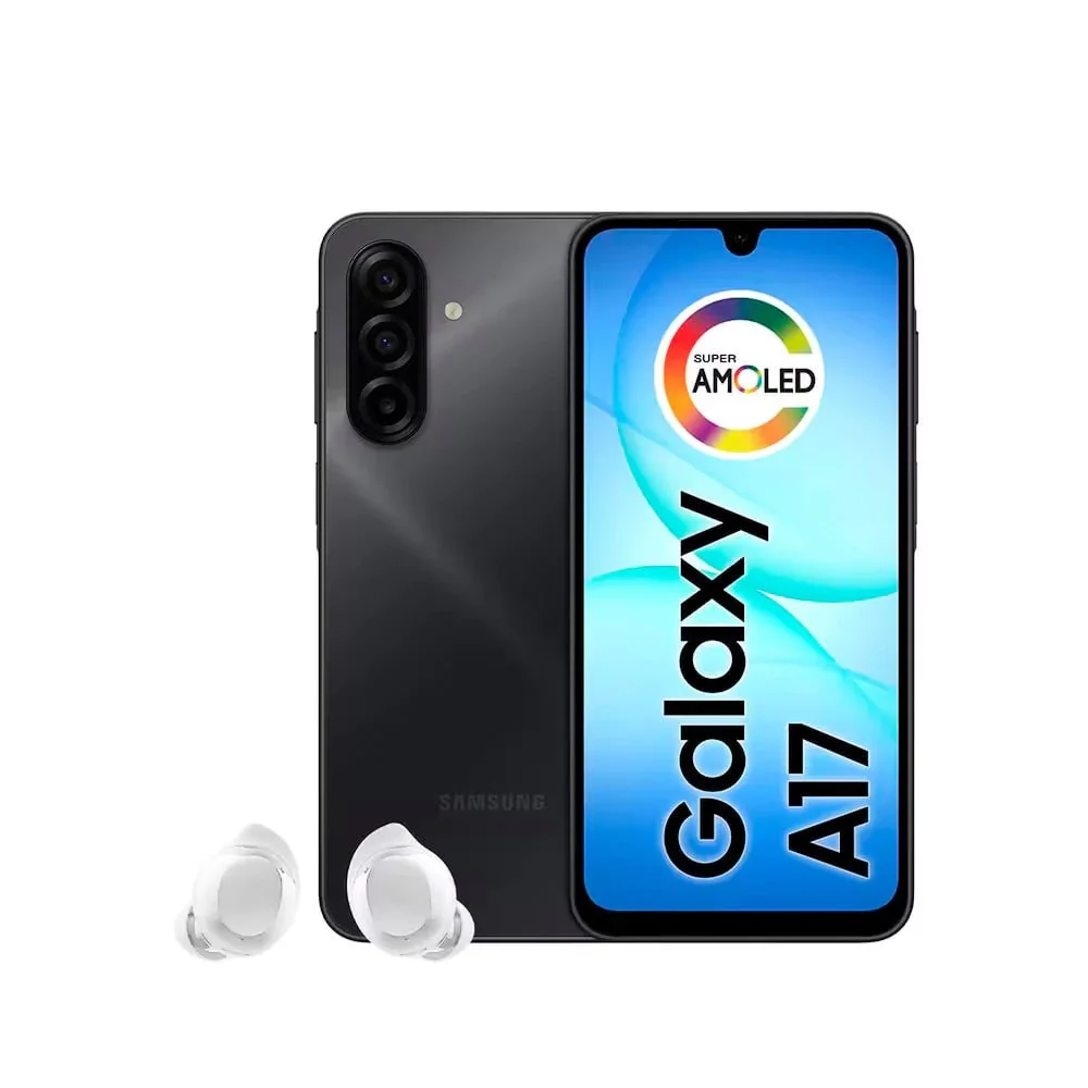 Smartphone Galaxy A17 4G Tela 6.7 128GB Cmera Tripla 50MP + Galaxy Buds Core Bluetooth Samsung