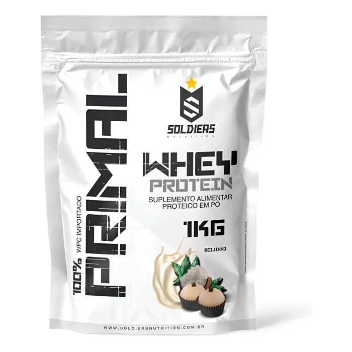 Whey Primal Beijinho 1kg Mercado Livre
