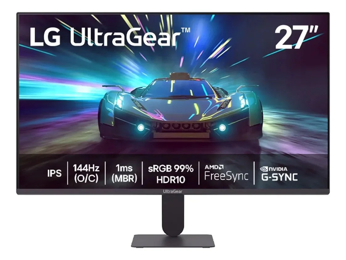 Monitor LG UltraGear 27G411A-B 27" FHD 144Hz Mercado Livre