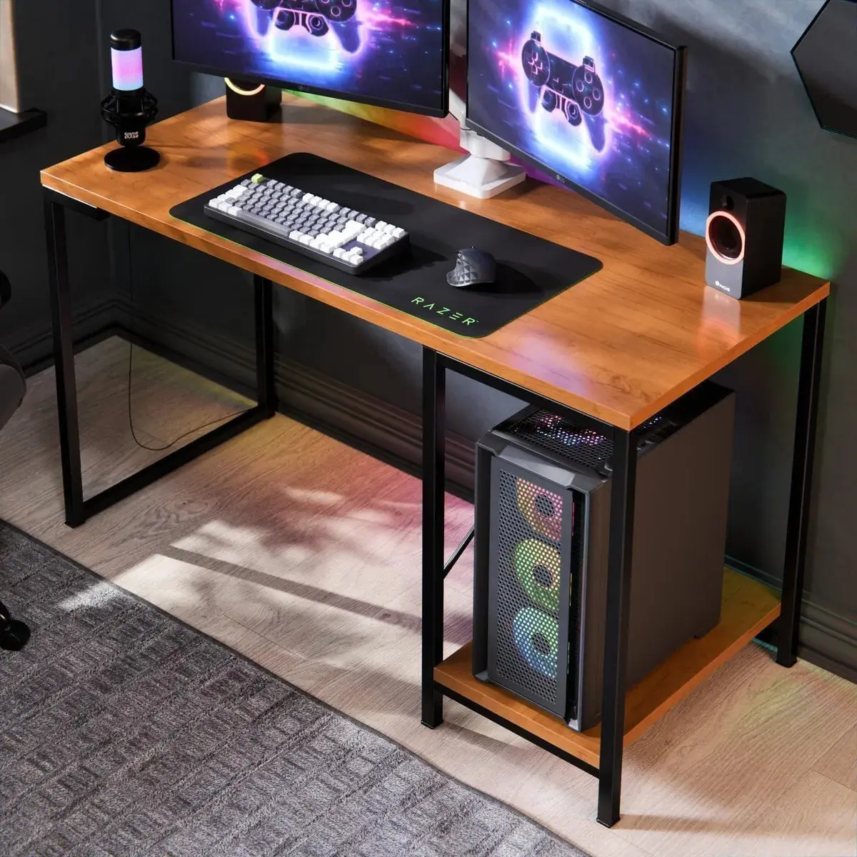 Escrivaninha Gamer Tokyo MDF 115 cm Mercado Livre