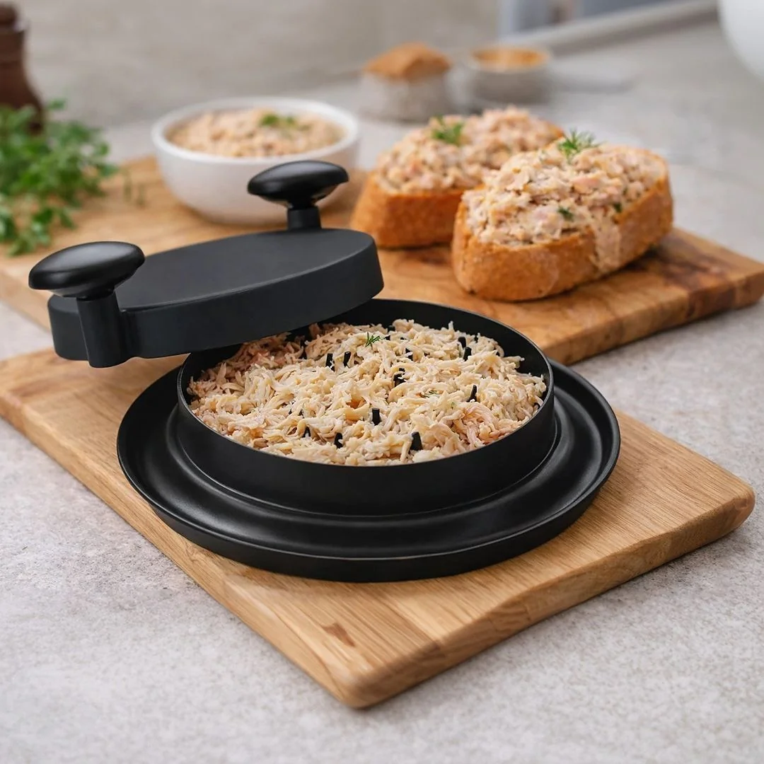 Desfiador Triturador Manual De Alimentos Carne Frango Agora! Cor Preto