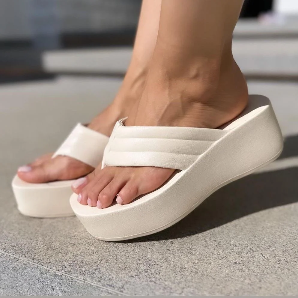 Tamanco Delta Feminino Nuvem Plataforma Shopee