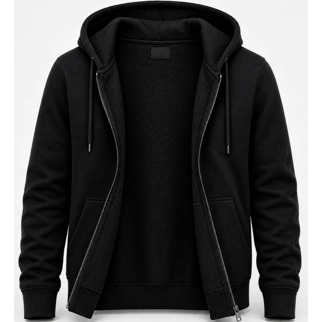Moletom Ziper Feminino Aberto Estilosa Jaqueta Casaco Com Capuz e Bolso de Frio Shopee