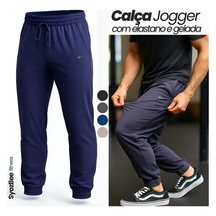 Calça Jogger Tactel com Elastano Mercado Livre