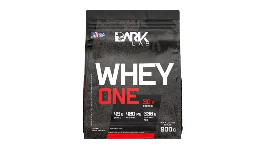 Whey Protein One Refil 900g Dark Lab - Proteina com BCAA, Glutamina, Arginina