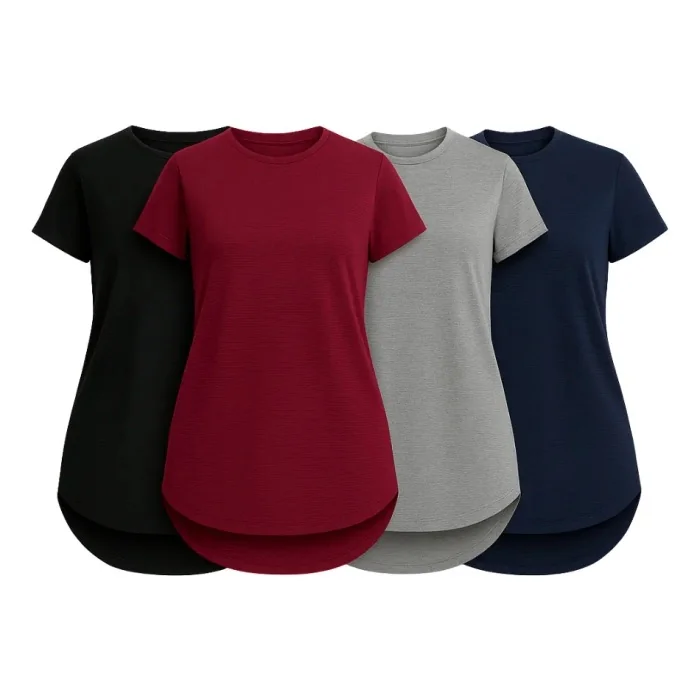 Kit 4 Camisetas Dry Fit Feminina Mercado Livre