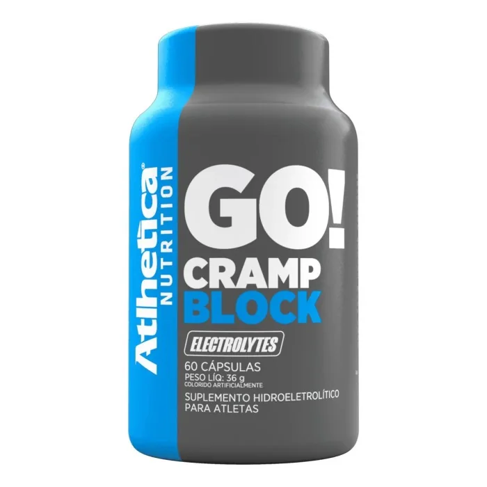 Eletrólitos Go! Cramp Block 60 Caps Mercado Livre