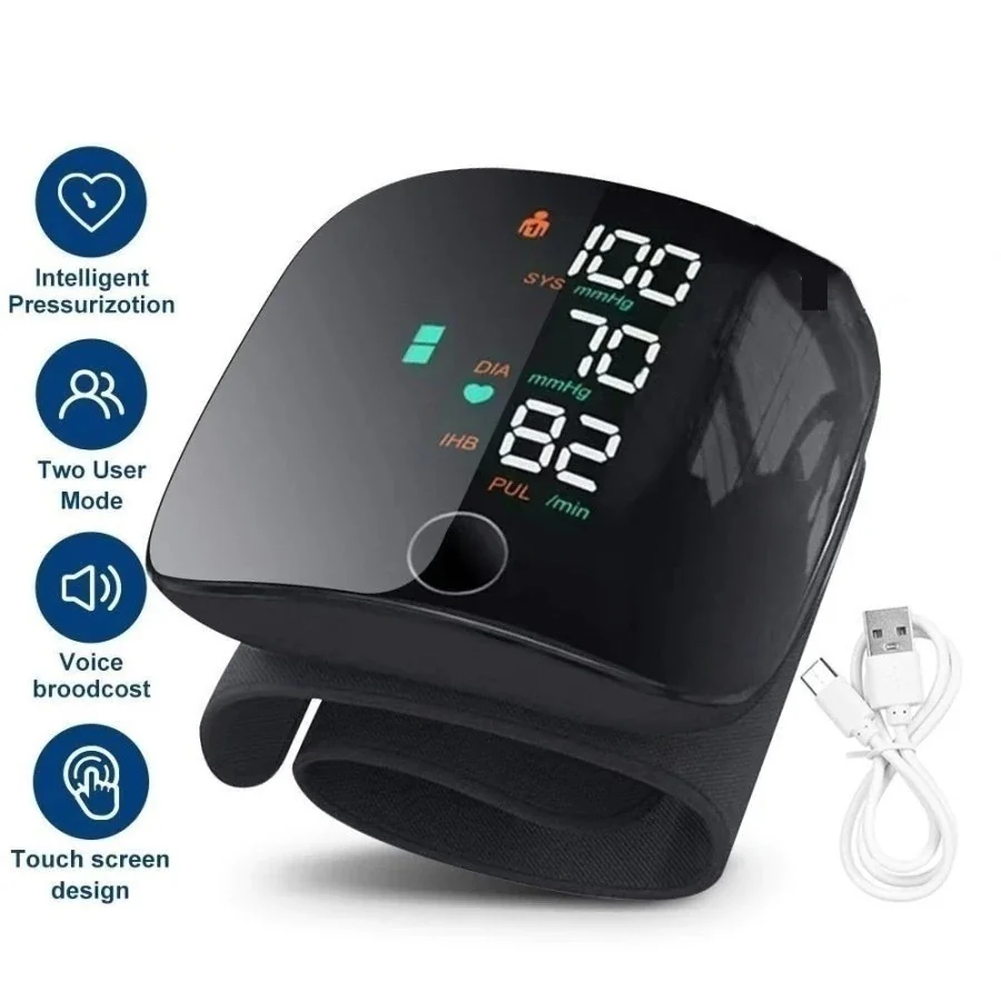 Monitor De Pressão Arterial De Pulso Recarregável Alta XYY-2551 Shopee