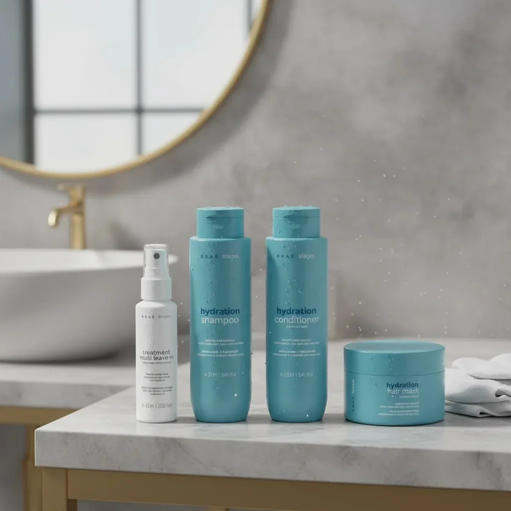 Kit Brae Stages Hydration Sh+cd+masc+leave-in 60ml