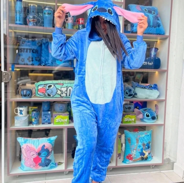 Pijama Macacão Kigurumi Stitch Mercado Livre