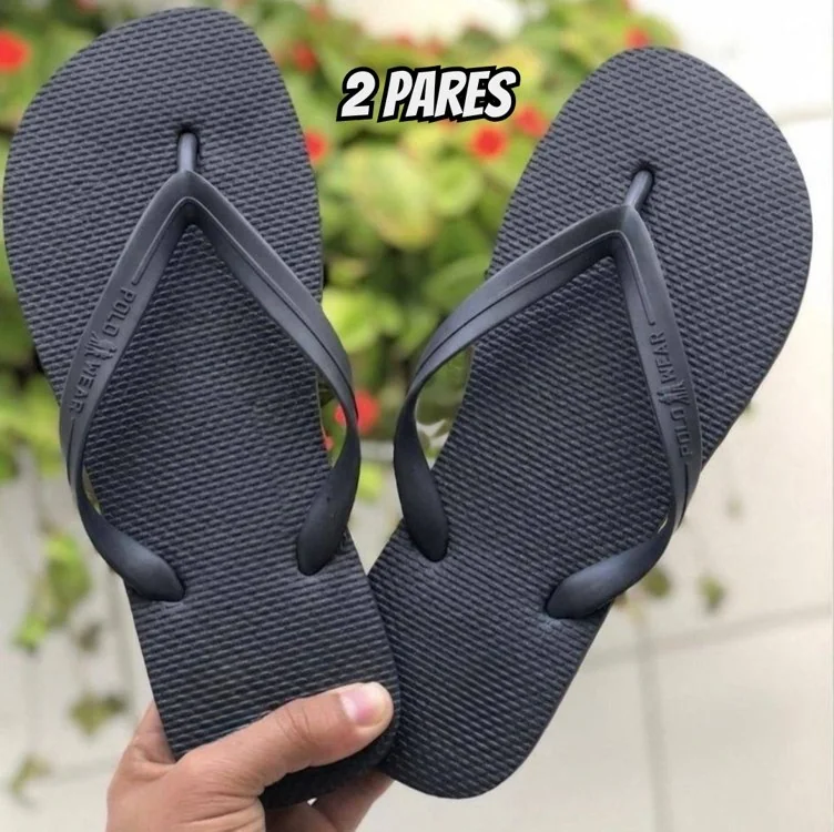 Kit 2 Chinelos Antiderrapantes Polo Wear Sortido Mercado Livre