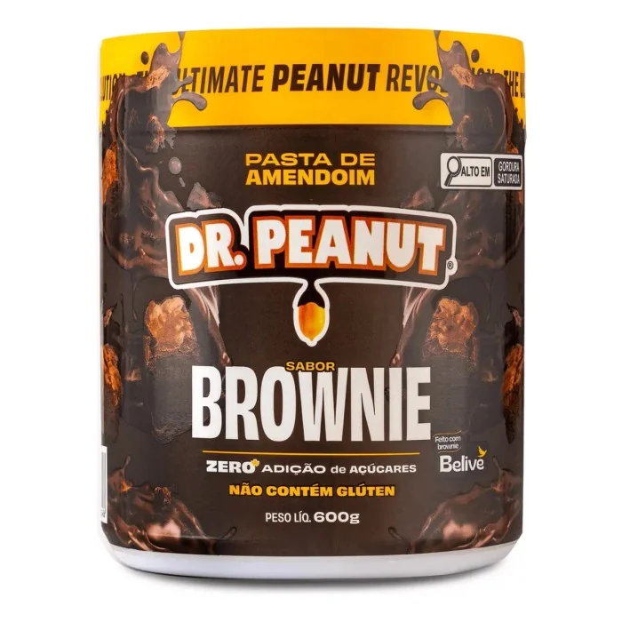Dr. Peanut Brownie 600g Mercado Livre
