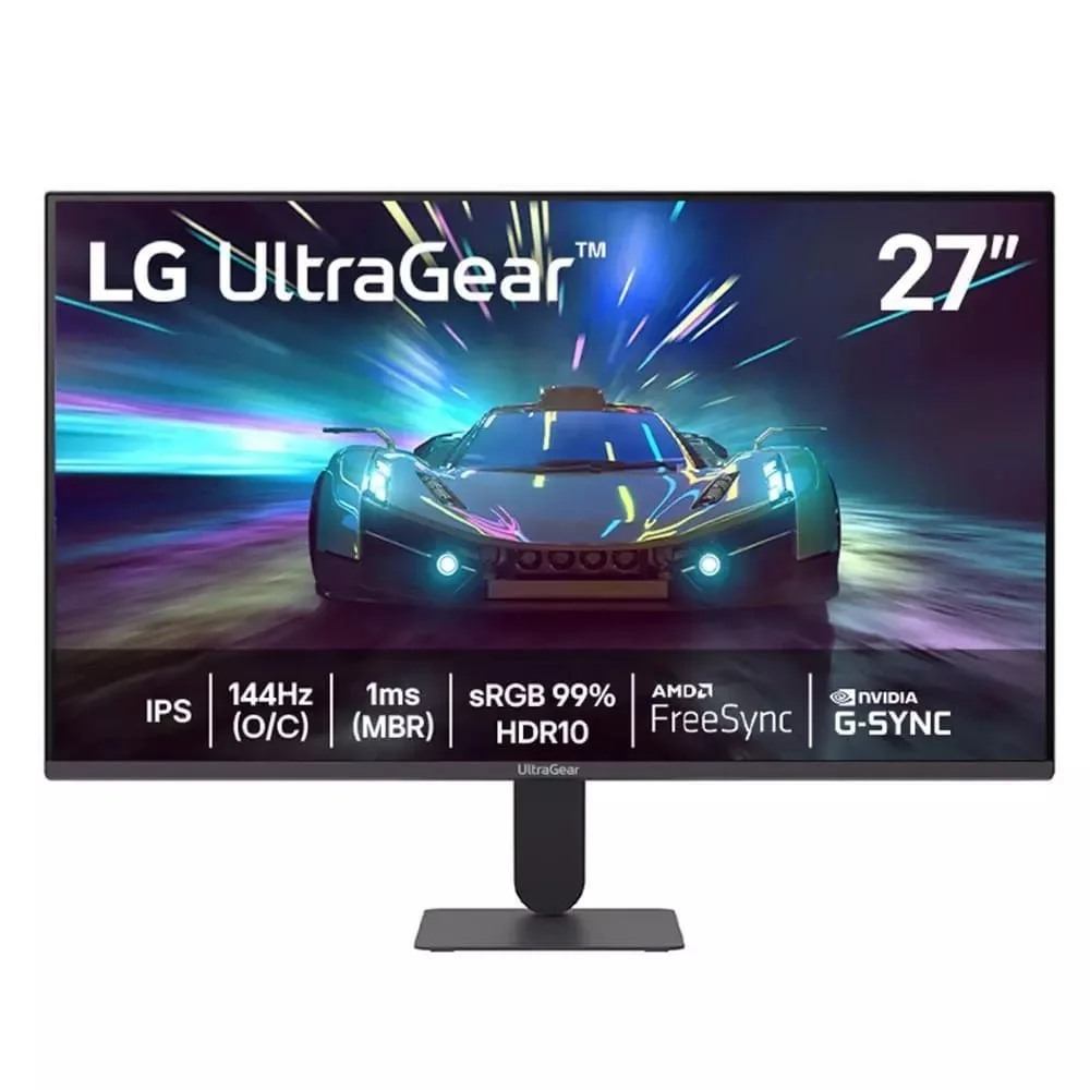 Monitor LG UltraGear 27" 144Hz Full HD 1ms Shopee