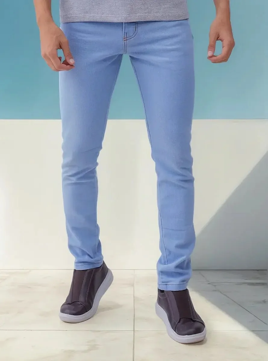 Calça Jeans Masculina Slim com Lycra Premium Bamborra Mercado Livre
