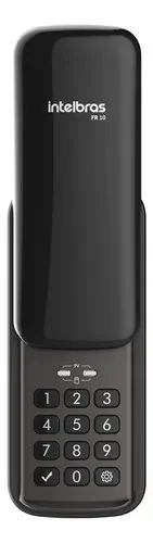 Fechadura Digital De Sobrepor Com Senha Fr 10 Preto Intelbras
