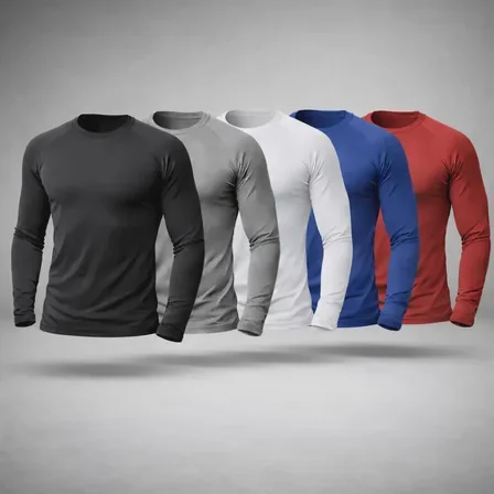 Kit 5 Blusas Térmica Manga Longa Proteção UV Fator 50 Mercado Livre