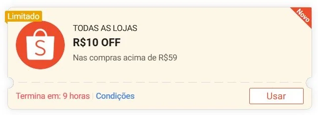 🔥 Cupom Shopee