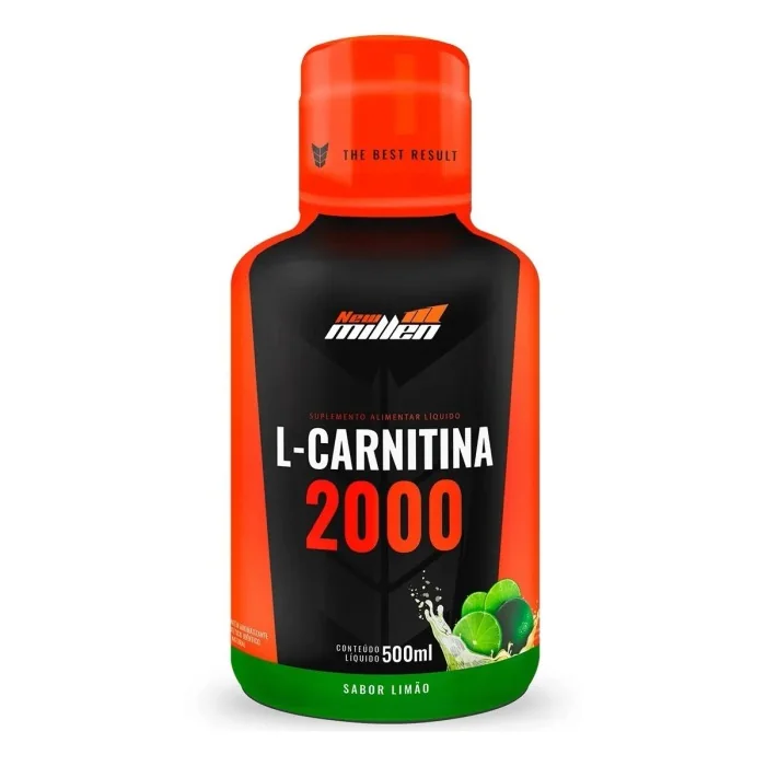 New Millen L-carnitina Limão 500ml Mercado Livre
