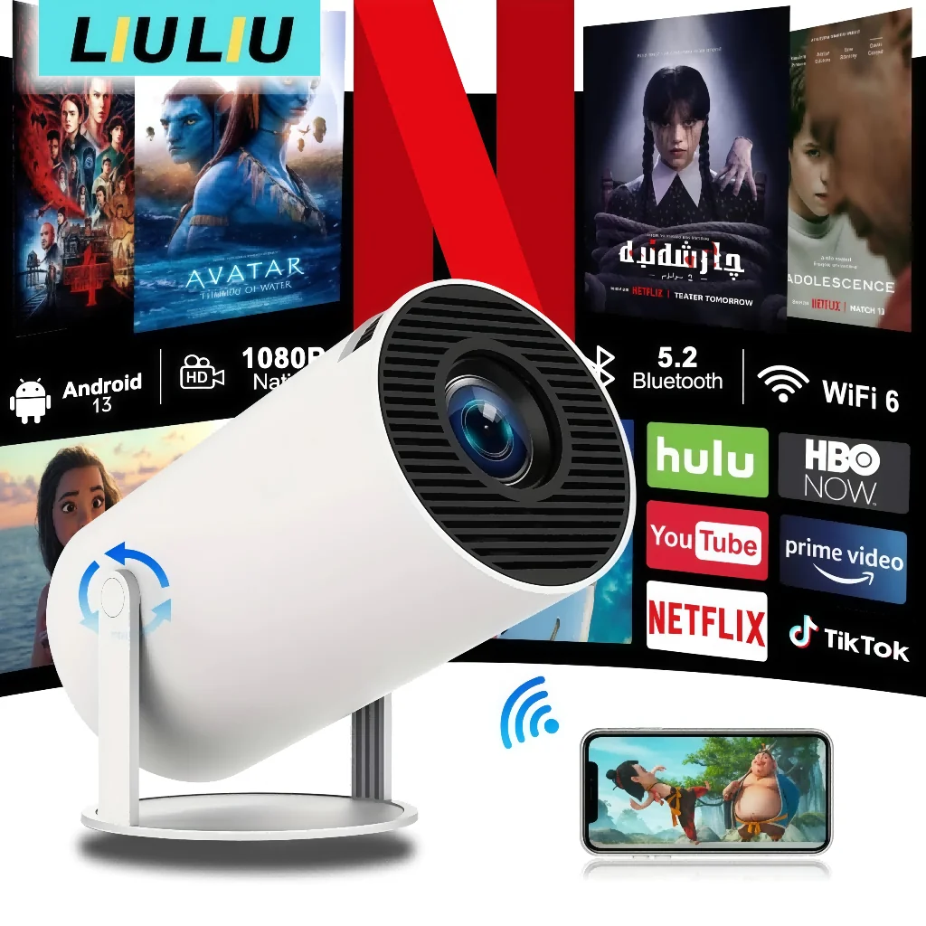 Projetor 4K HD 150 Polegadas Celular, Xbox, PS, Pc, Wifi HY300 Pro Magcubic Envio Imediato Shopee