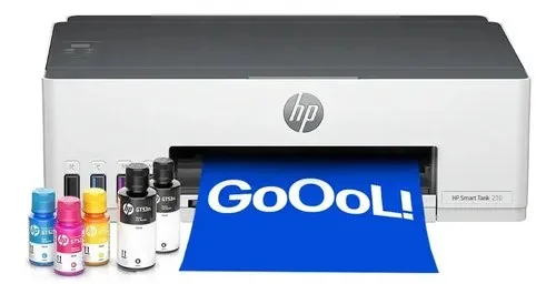 Impressora Hp Smart Tank 210 Colorida 1 Usb 2.0 De Alta Velocidade (dispositivo); 1 Porta Wi-fi 802.11b/g/n; 1 Wi-fi Direct - 100 A 240 Vca Branco 127/220v