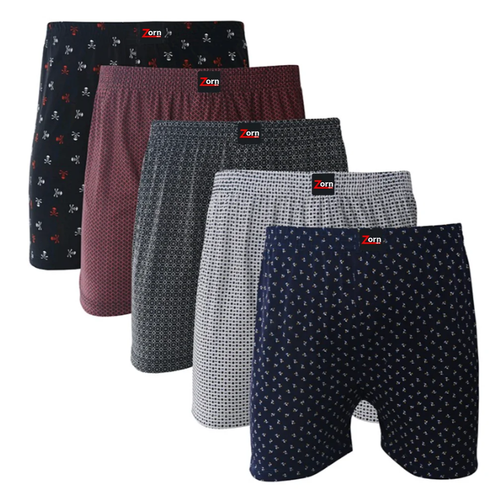 Kit 05 Cuecas Samba Canção Short de Dormir Pijama Masculino Shopee