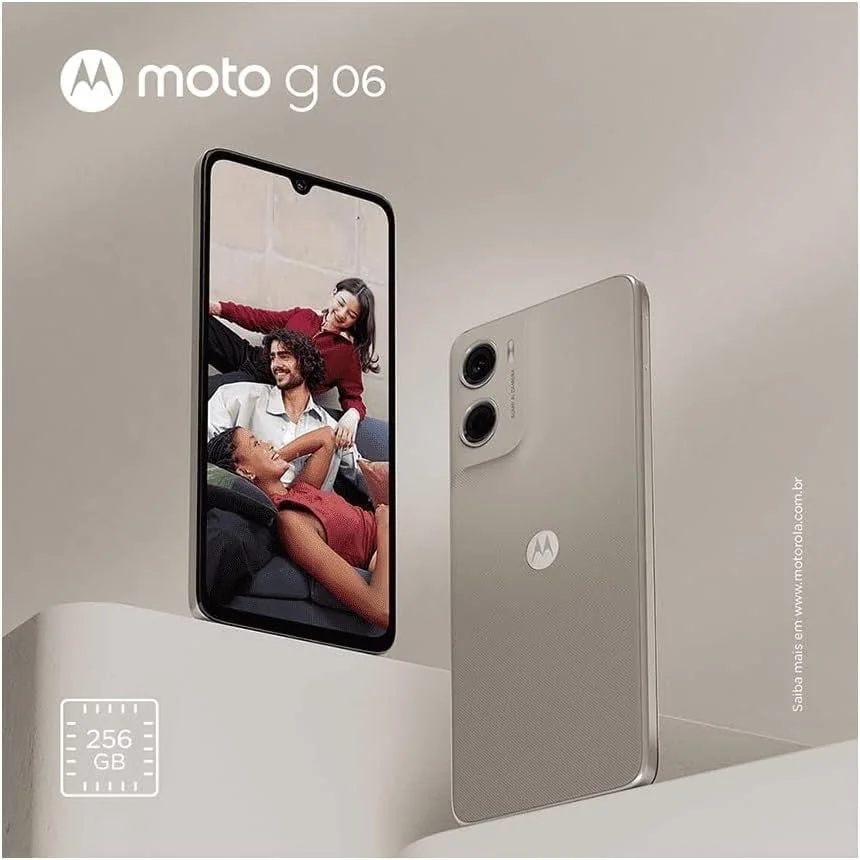 Motorola Moto G06 256GB 12GB (4GB RAM + 8GB RAM Boost) Mercado Livre