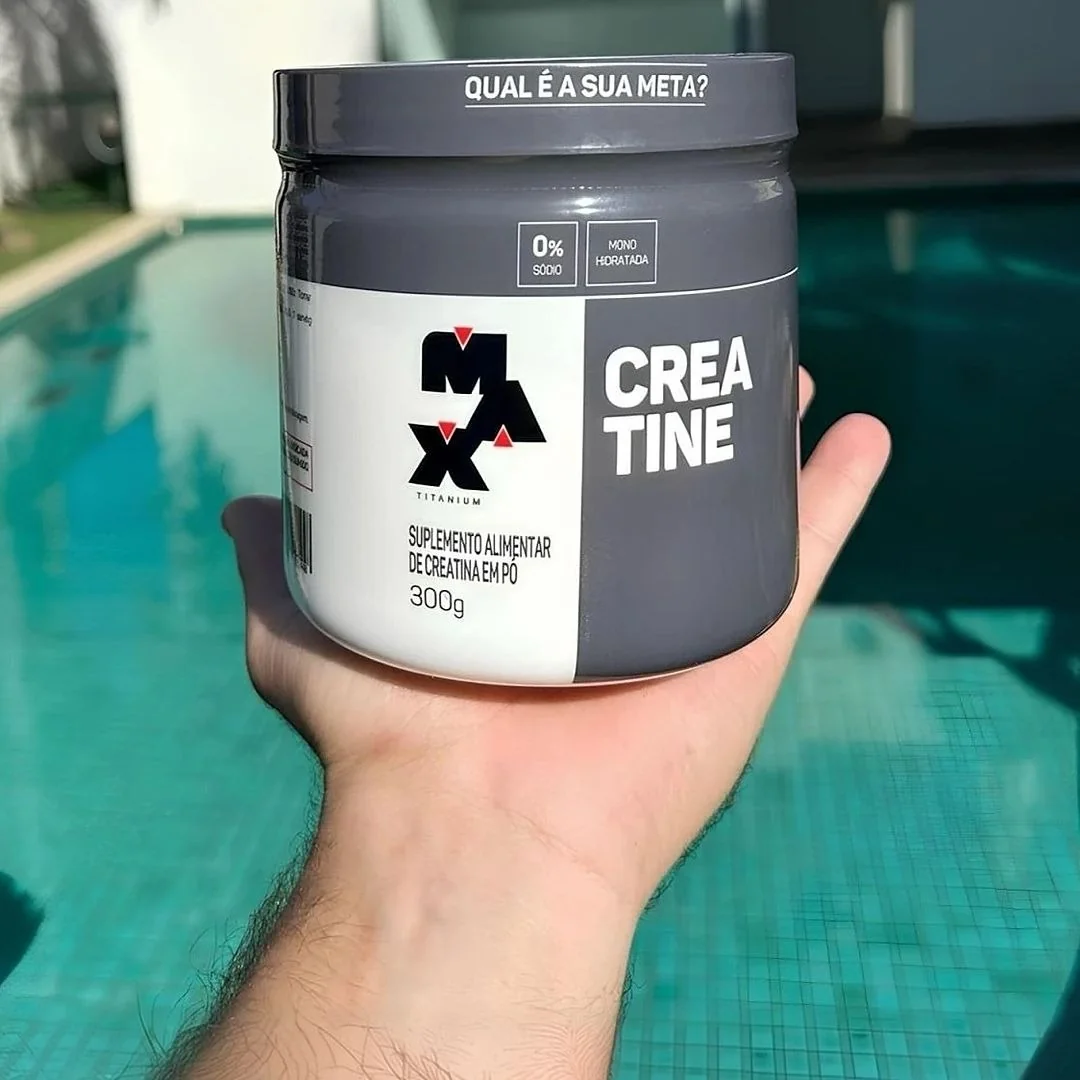 MAX TITANIUM CREATINA 300 GR MONOHIDRATADA