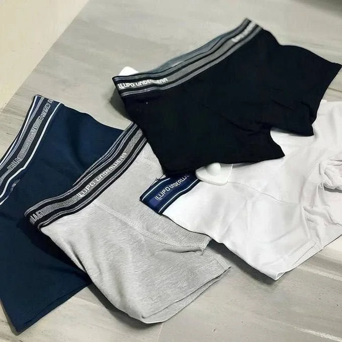 Kit 4 Cuecas Boxer Lupo Algodão Mercado Livre