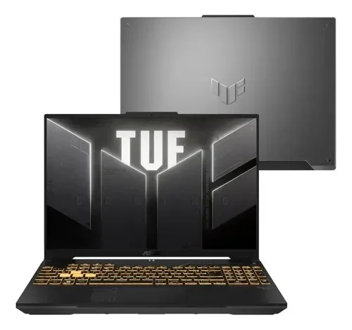 🚀 Notebook Asus Tuf Gamer F16 Fx607vu Nvidia Rtx 4050 Intel Core 5 210h 16gb Ram 512gb Ssd Linux 16  Lcd Led Fhd Nível Ips 144 Hz Rl385 Mecha Gray